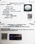 Load image into Gallery viewer, 4.86/CT Natural Fire Opal with Govt. Lab Certificate-4551
