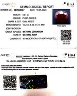 Load image into Gallery viewer, 4.94/CT Natural Neo Burma Ruby with Govt. Lab Certificate (3441)
