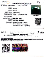 Load image into Gallery viewer, 8.51/CT Natural Panna Stone with Govt. Lab Certificate  (34410)
