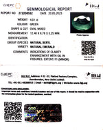 Load image into Gallery viewer, 4.01/CT Natural Panna Stone with Govt. Lab Certificate  (23310)
