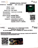 Load image into Gallery viewer, 2.73/CT Natural Panna Stone with Govt. Lab Certificate  (23310)
