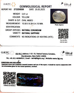 Load image into Gallery viewer, 3.91/CT Natural Ceylonese Pukhraj with Govt Lab Certificate (6771)
