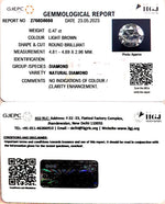 Load image into Gallery viewer, 0.47/Cents Natural Diamond With Govt. Lab Certificate (120000)