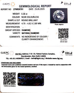 Load image into Gallery viewer, 0.38/Cents Natural Diamond With Govt. Lab Certificate (120000)
