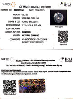 Load image into Gallery viewer, 0.52/Cents Natural Diamond With Govt. Lab Certificate (120000)
