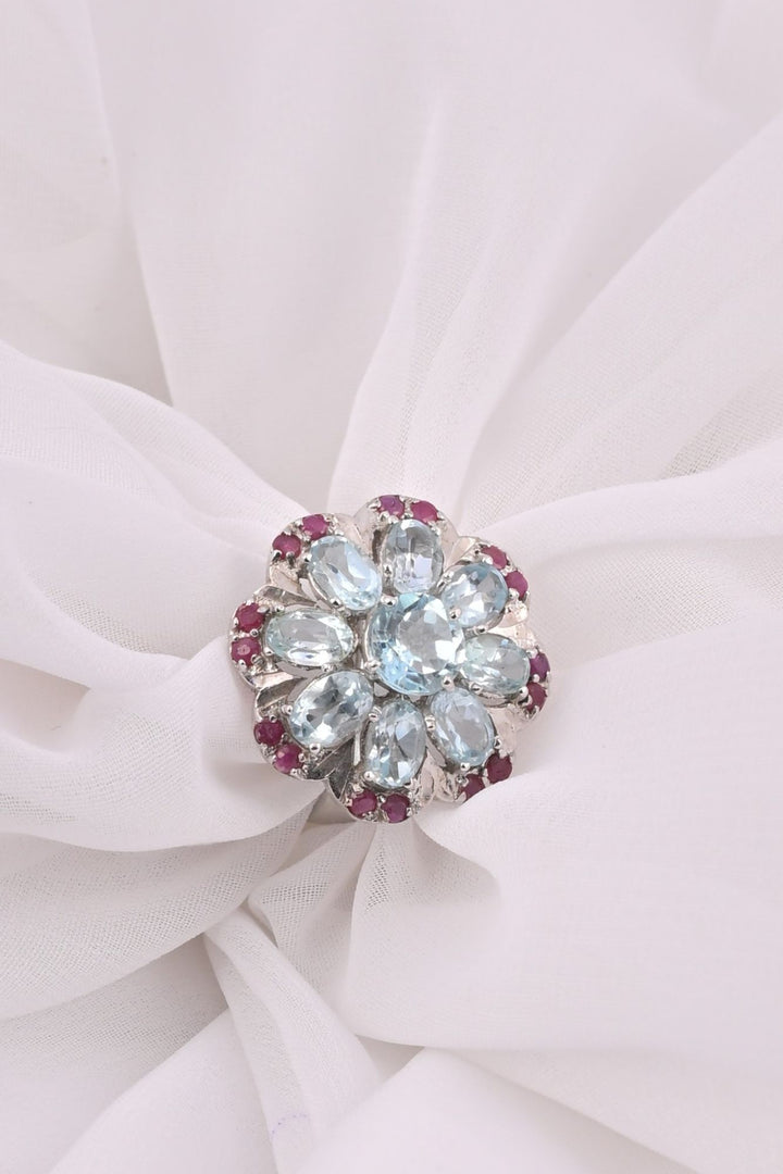 8.07/GM RUBY/BLUE TOPAZ (2750)