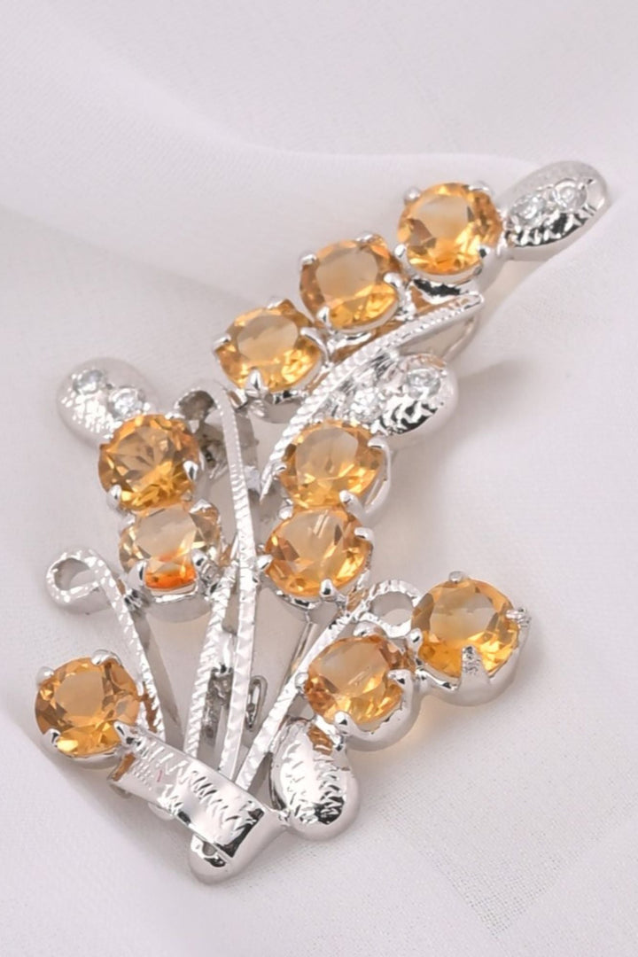10.79/GM CITRINE/ ZIRCON (1650)