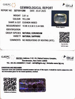 Load image into Gallery viewer, 3.91/CT Natural Ceylonese Pukhraj with Govt Lab Certificate-YELSA9U
