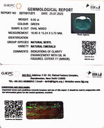 Load image into Gallery viewer, 9.05/CT Natural Panna Stone with Govt. Lab Certificate  (34410)
