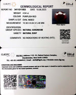 Load image into Gallery viewer, 4.94/CT Natural Neo Burma Ruby with Govt. Lab Certificate (2331)
