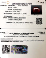 Load image into Gallery viewer, 4.93/CT Natural Neo Burma Ruby with Govt. Lab Certificate (2331)
