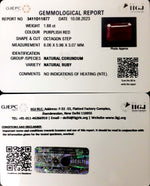 Load image into Gallery viewer, 1.88/CT Natural Neo Burma Ruby with Govt. Lab Certificate (3441)

