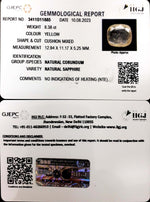 Load image into Gallery viewer, 8.38/CT Natural Ceylonese Pukhraj with Govt Lab Certificate (16650)
