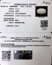 5.52/CT Natural Opal with Govt. Lab Certificate (2331)