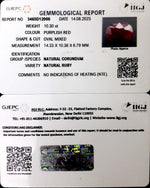 Load image into Gallery viewer, 10.30/CT Natural Neo Burma Ruby with Govt. Lab Certificate (3441)
