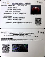 Load image into Gallery viewer, 5.80/CT Natural Neo Burma Ruby with Govt. Lab Certificate (2331)

