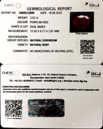 Load image into Gallery viewer, 3.02/CT Natural Neo Burma Ruby with Govt. Lab Certificate (5661)
