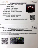 Load image into Gallery viewer, 4.88/CT Natural Neo Burma Ruby with Govt. Lab Certificate (2331)

