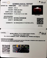 Load image into Gallery viewer, 4.04/CT Natural Neo Burma Ruby with Govt. Lab Certificate (4551)
