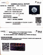 Load image into Gallery viewer, 0.31/Cents Natural Diamond with Govt. Lab Certificate-3732D13297