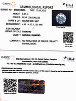 Load image into Gallery viewer, 0.37/Cents Natural Diamond with Govt. Lab Certificate (120000)
