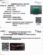 Load image into Gallery viewer, 8.38/CT Natural Panna Stone with Govt. Lab Certificate  (12210)
