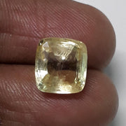 4.86/CT Natural Ceylonese Pukhraj with Govt Lab Certificate-YELSA9V