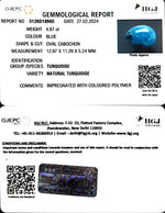 Load image into Gallery viewer, 4.87/CT Natural Govt. Lab Certified Turquoise (1221)
