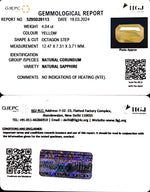 Load image into Gallery viewer, 4.04/CT Natural Ceylonese Pukhraj with Govt Lab Certificate-6771
