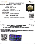 Load image into Gallery viewer, 8.53/CT Natural Ceylonese Pukhraj with Govt Lab Certificate-4551
