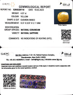 Load image into Gallery viewer, 4.07/CT Natural Ceylonese Pukhraj with Govt Lab Certificate-6771
