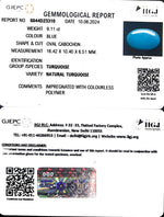 Load image into Gallery viewer, 9.11/CT Natural Govt. Lab Certified Turquoise-832
