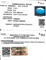 Load image into Gallery viewer, 11.82/CT Natural Govt. Lab Certified Turquoise-832
