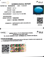 Load image into Gallery viewer, 5.81/CT Natural Govt. Lab Certified Turquoise-832
