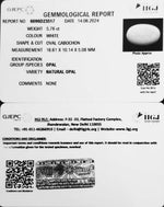Load image into Gallery viewer, 5.76/CT Natural Fire Opal with Govt. Lab Certificate-4551
