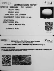 7.64/CT Natural Fire Opal with Govt. Lab Certificate-6771