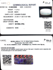 11.24/CT Natural Fire Opal with Govt. Lab Certificate-6771