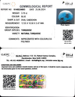 Load image into Gallery viewer, 3.78/CT Natural Govt. Lab Certified Turquoise-1221
