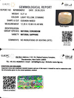 Load image into Gallery viewer, 8.27/CT Natural Ceylonese Pukhraj with Govt Lab Certificate-2331
