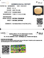 Load image into Gallery viewer, 8.41/CT Natural Ceylonese Pukhraj with Govt Lab Certificate-4551