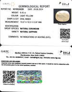 Load image into Gallery viewer, 6.43/CT Natural Ceylonese Pukhraj with Govt Lab Certificate-6771
