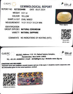 Load image into Gallery viewer, 8.51/CT Natural Ceylonese Pukhraj with Govt Lab Certificate-4551
