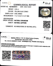 4.05/CT Natural Pitambari Stone with Govt Lab Certificate-8991