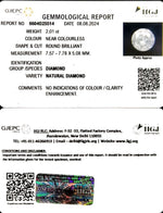 Load image into Gallery viewer, 2.01/Cents Natural Diamond with Govt. Lab Certificate-75000
