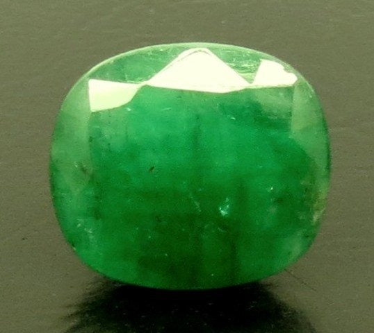 3.85/CT Natural Panna Stone with Govt. Lab Certificate-6771