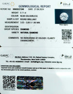 Load image into Gallery viewer, 0.11/Cents Natural Diamond with Govt. Lab Certificate-95000