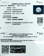 Load image into Gallery viewer, 0.09/Cents Natural Diamond with Govt. Lab Certificate-95000
