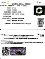 Load image into Gallery viewer, 3.46/CT Natural Ceylonese Pukhraj with Govt Lab Certificate-23310
