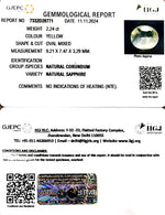 Load image into Gallery viewer, 2.24/CT Natural Ceylonese Pukhraj with Govt Lab Certificate-8991
