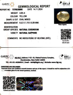 Load image into Gallery viewer, 4.06/CT Natural Ceylonese Pukhraj with Govt Lab Certificate-8991
